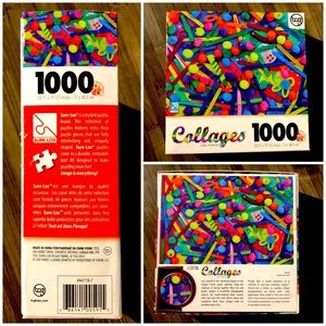 (FREE With Purchase) Collages 1000 piece puzzle